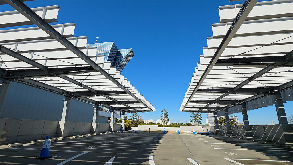 パシフィコ横浜 ノース駐車場 P4 2F 駐車エリア