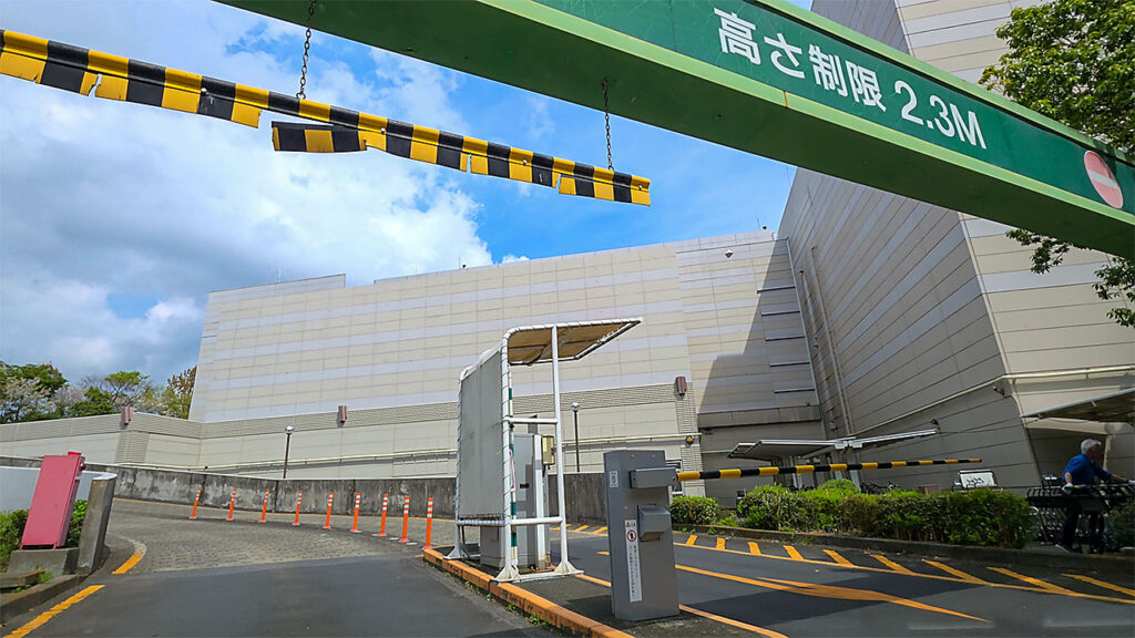 高さ制限が見える案内ポイント