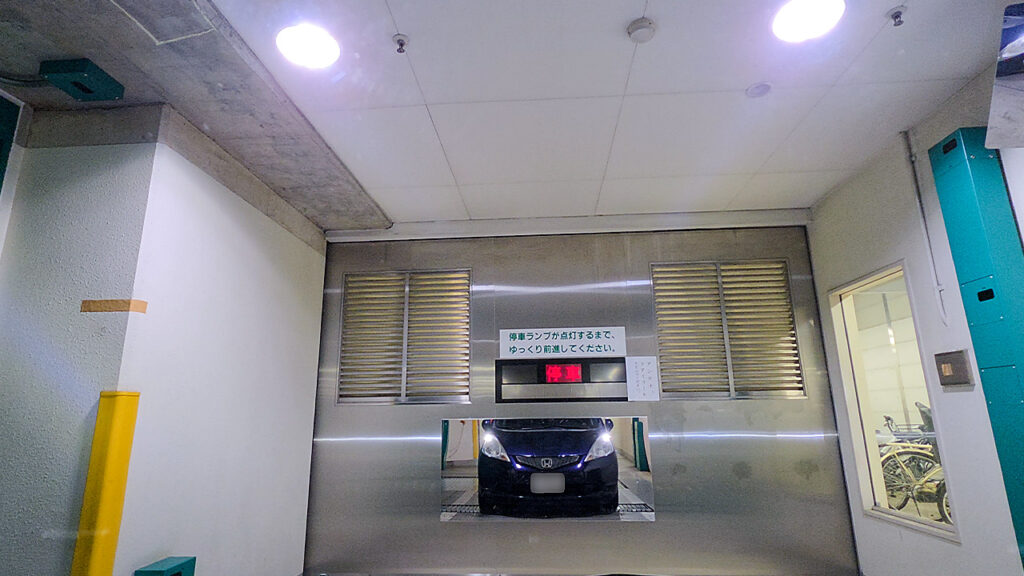 横浜市伊勢佐木長者町地下駐車場のBバース機械式設備
