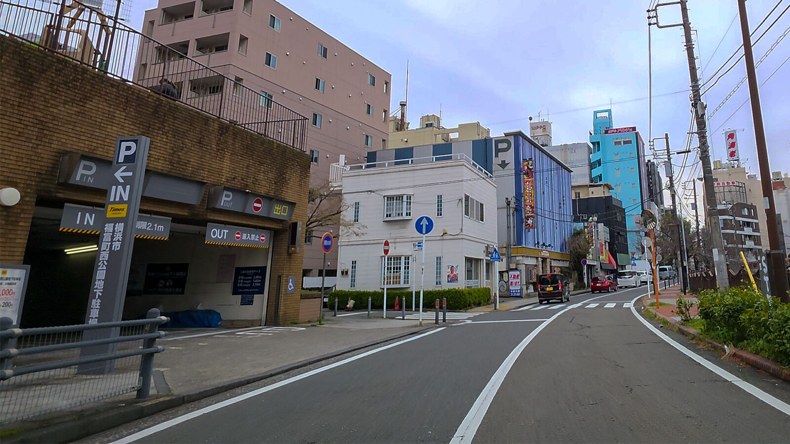 福富町西公園地下駐車場 機械式入口 神奈川県横浜市中区